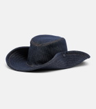 Miu Miu Denim cowboy hat