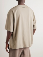 Fear of God - Eternal Oversized Wool-Blend Crepe T-Shirt - Neutrals