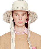 Marni Off-White Bio Denim Bucket Hat