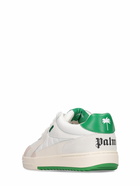 PALM ANGELS - Palm University Leather Low-top Sneakers