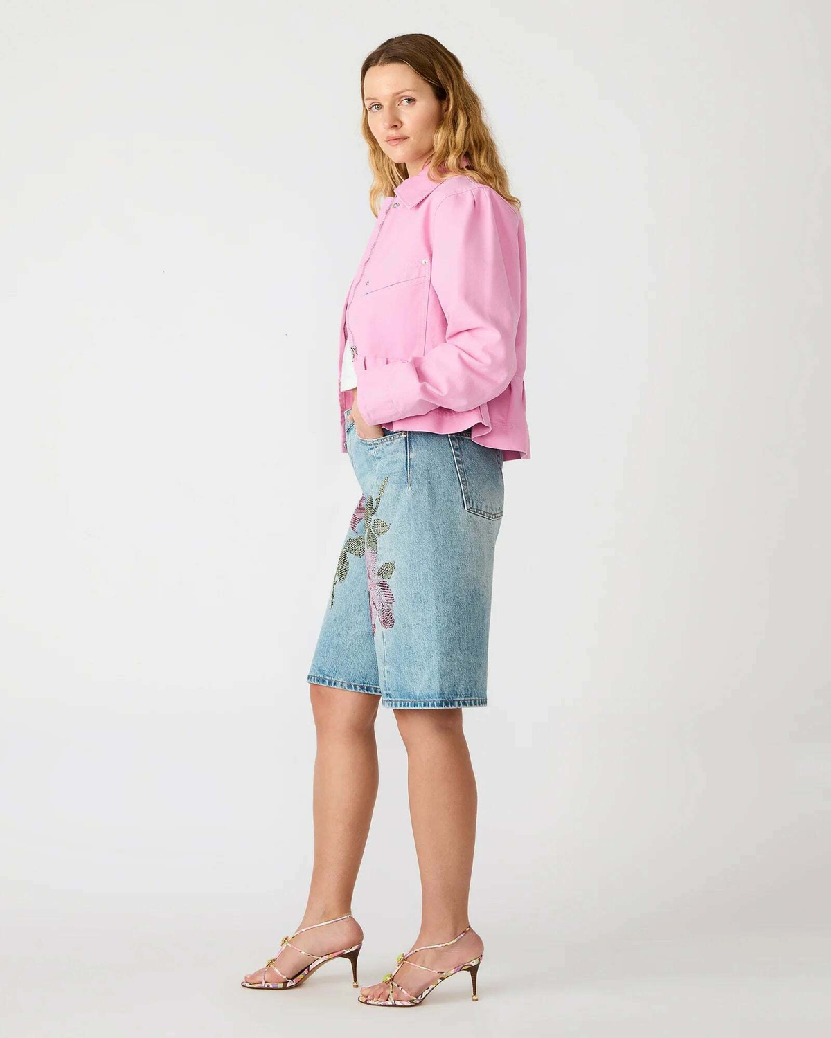 Steve Madden Kesha Shorts in Denim