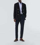 Brunello Cucinelli Double-breasted wool blazer