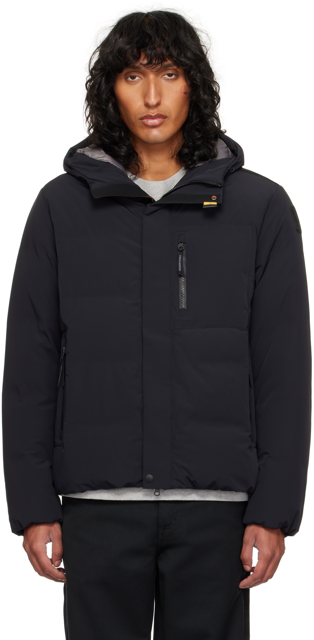Parajumpers Black Taiga Down Jacket Parajumpers