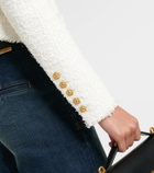 Balmain Cropped tweed jacket
