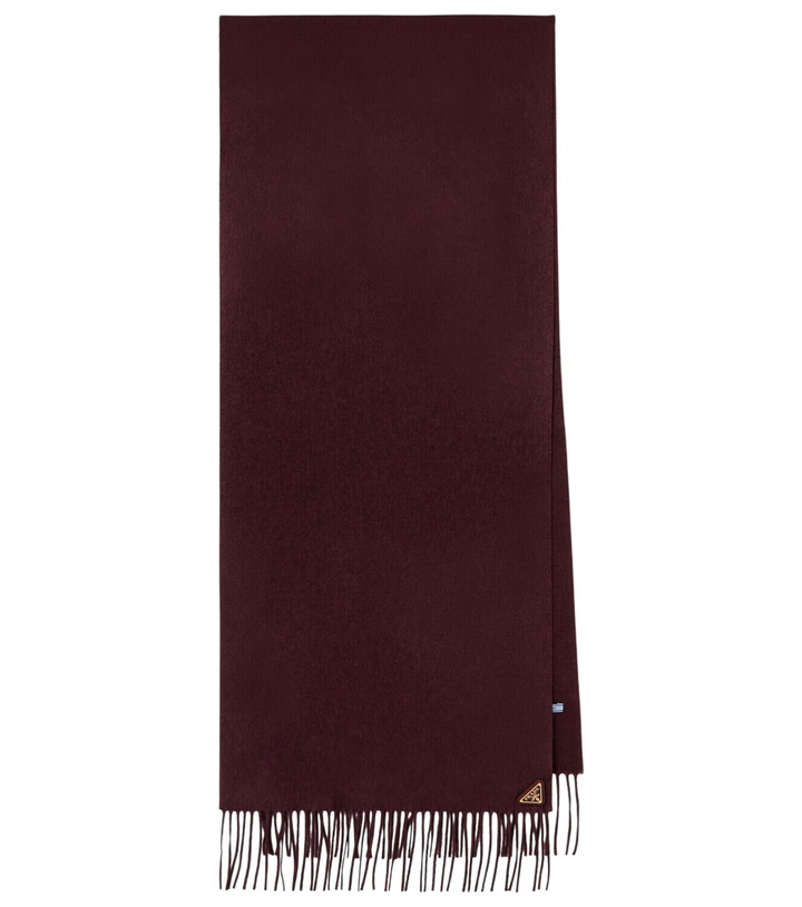 Photo: Prada Fringed silk and cashmere scarf