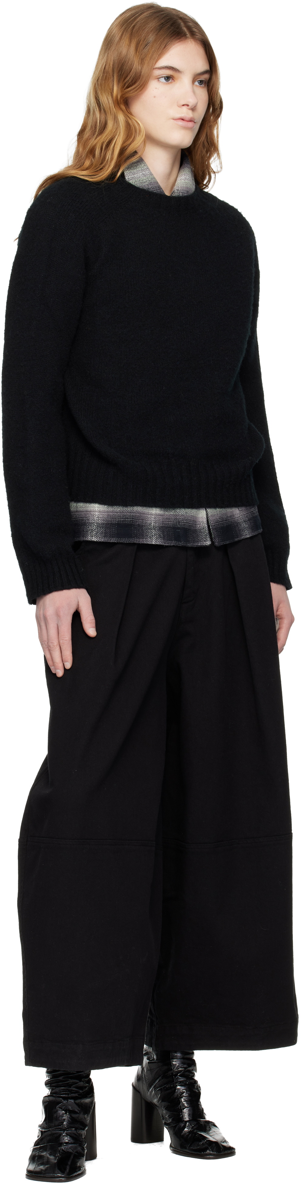 YMC Black Jets Sweater