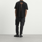 Stone Island Men's Vertical Placement T-Shirt in Black