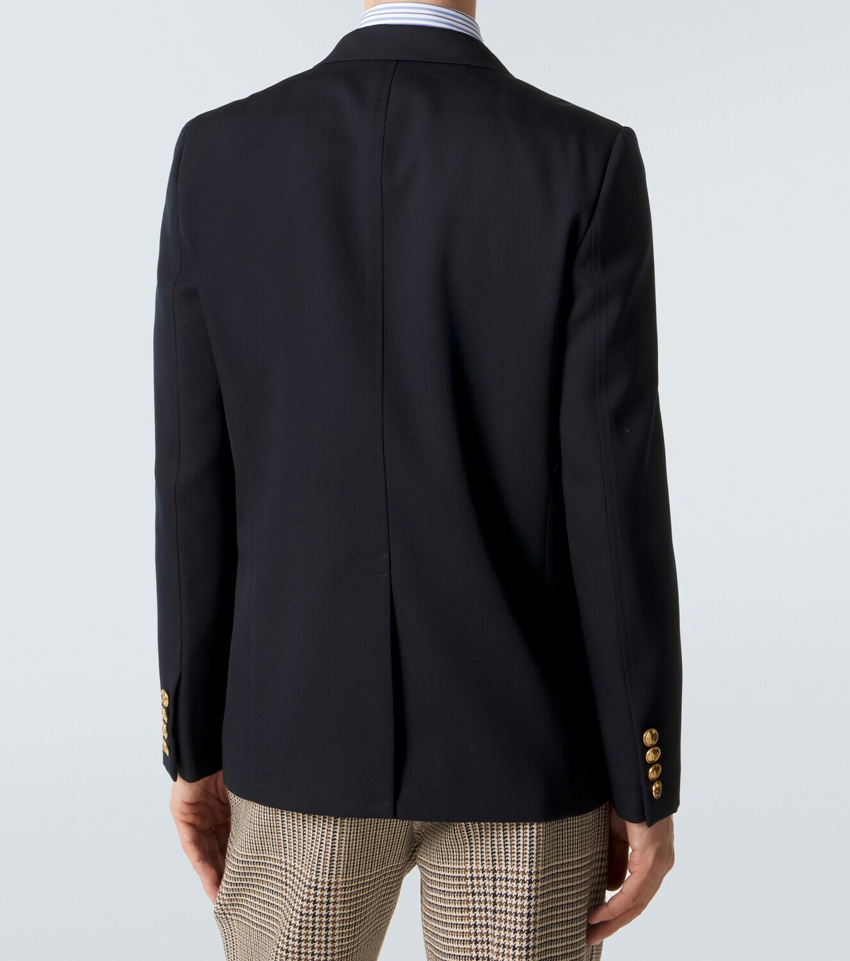 Valentino Double-breasted virgin wool blazer