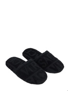 Versace Home All Over Logo Slippers