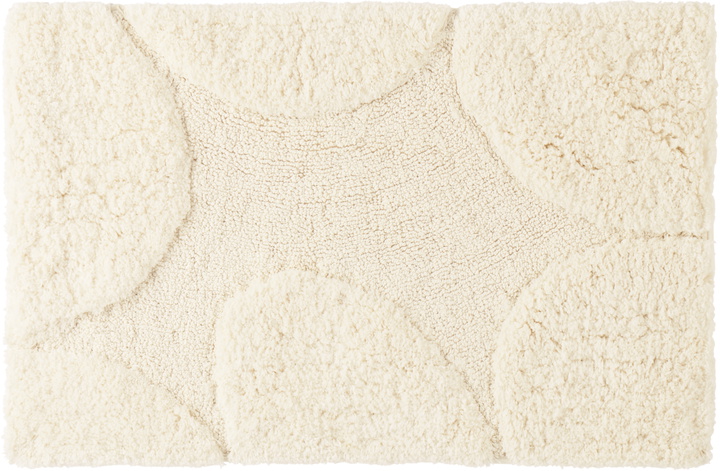 Photo: Mush Studios Off-White Pointe Bath Mat