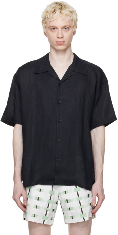 Photo: COMMAS Black Oversized Shirt