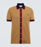 Gucci - Wool and cotton polo T-shirt