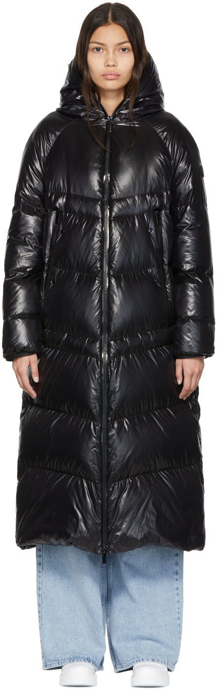 Moncler Black Chanon Down Jacket Moncler