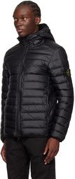 Stone Island Black Patch Down Jacket