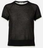 Vince Cotton-blend T-shirt