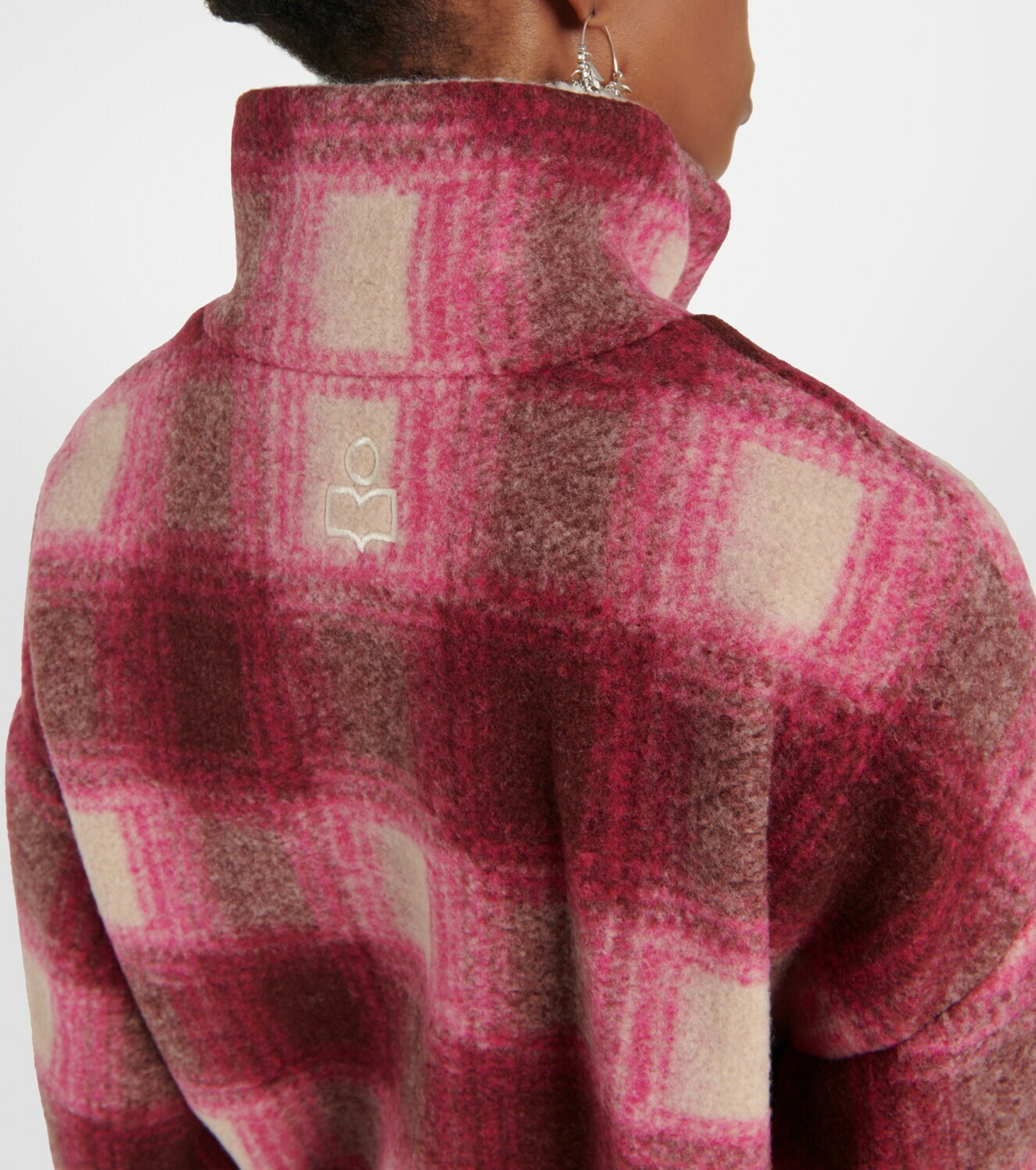 Marant Etoile Giovany checked wool-blend jacket Isabel Marant Etoile