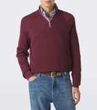 Brunello Cucinelli Ribbed-knit cotton sweater