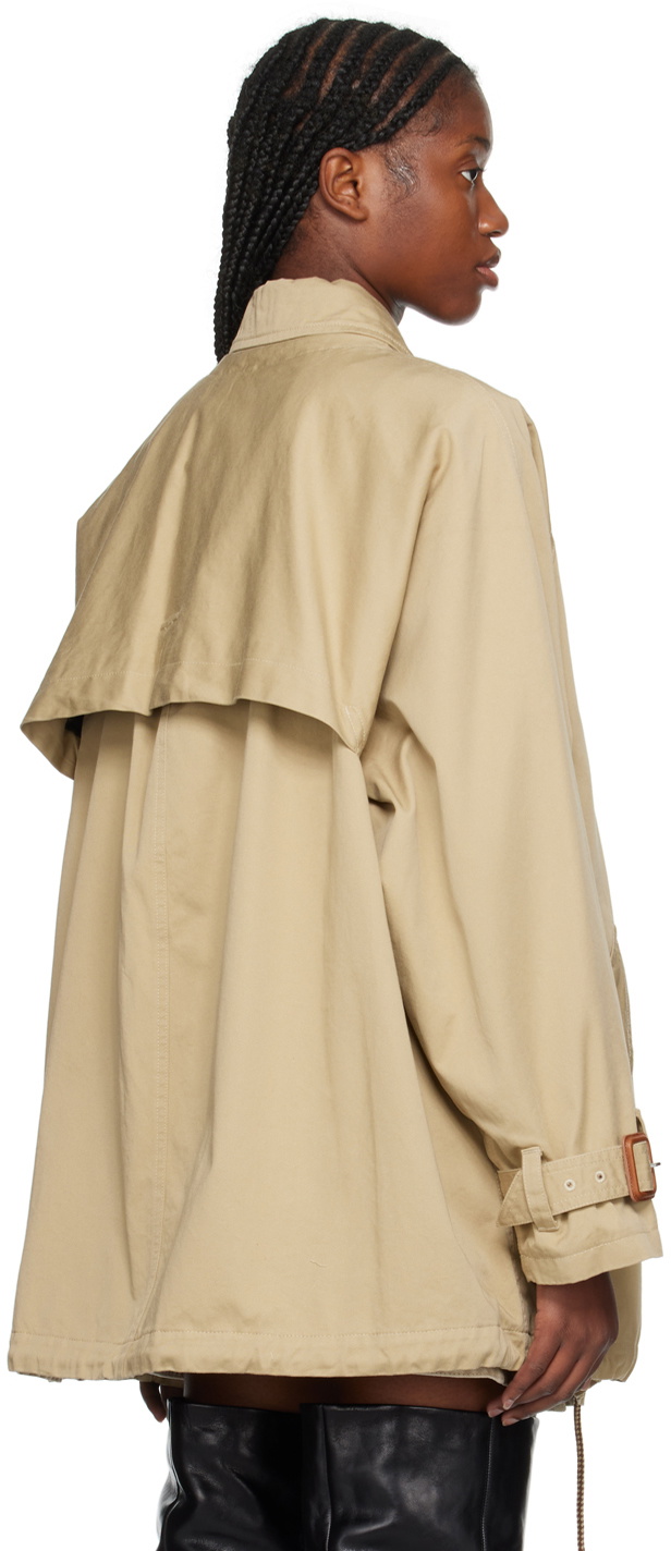 Isabel Marant Tan Drawstring Jacket