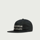 Café Mountain Men's Music And Arts Cap in Washed Black