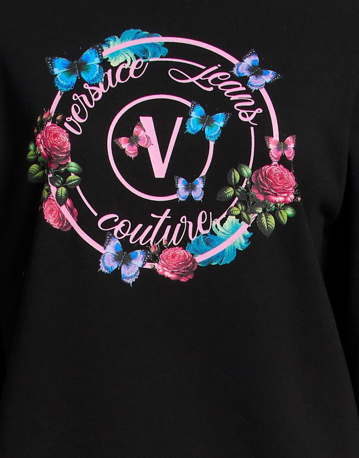 Versace Jeans Couture Womens Sweatshirt in Black