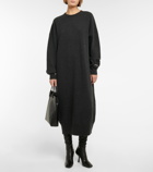 Extreme Cashmere - N°251 Crew cashmere-blend midi dress