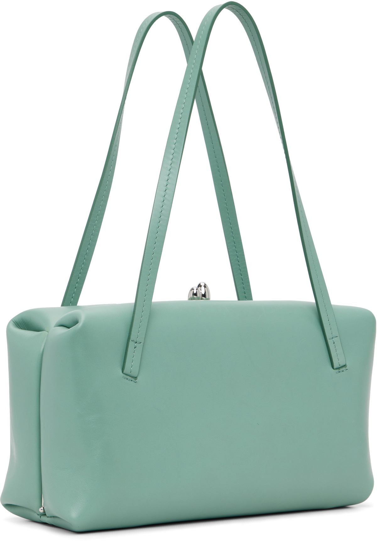 Jil Sander Blue Goji Pillow Small Bag