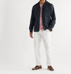 Orlebar Brown - Cabot Slim-Fit Cotton and Linen-Blend Twill Chore Jacket - Blue