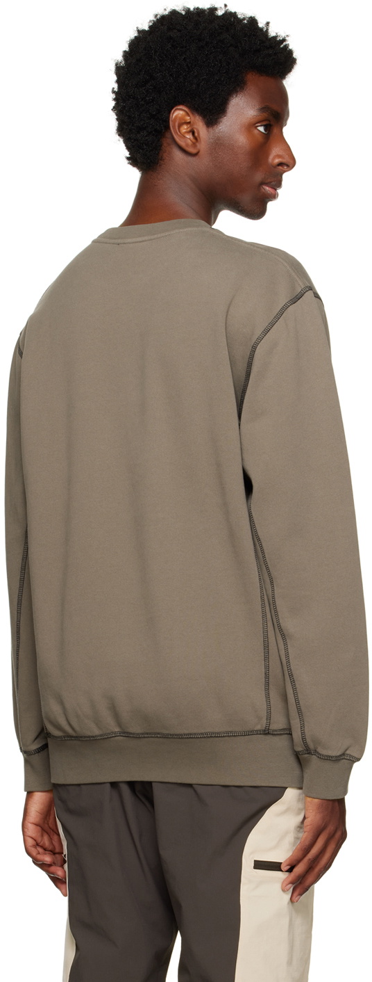 Parel Studios Taupe Contrast Sweatshirt