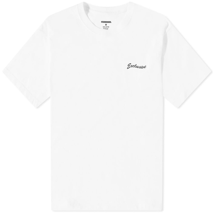 Photo: Neighborhood Men's NH-4 T-Shirt in White