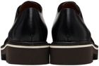 Dries Van Noten Black Leather Derbys