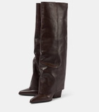Paris Texas Jane 100 leather knee-high boots