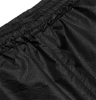AFFIX - Logo-Print Textured-Nylon Shorts - Black