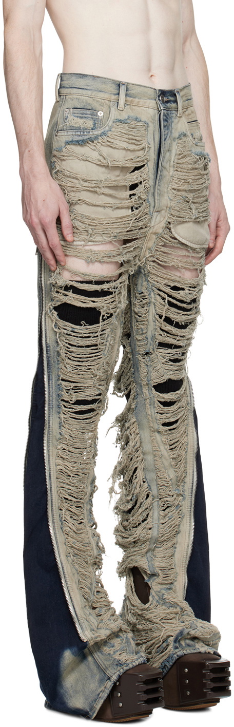 Rick Owens Blue Bolan Banana Jeans Rick Owens