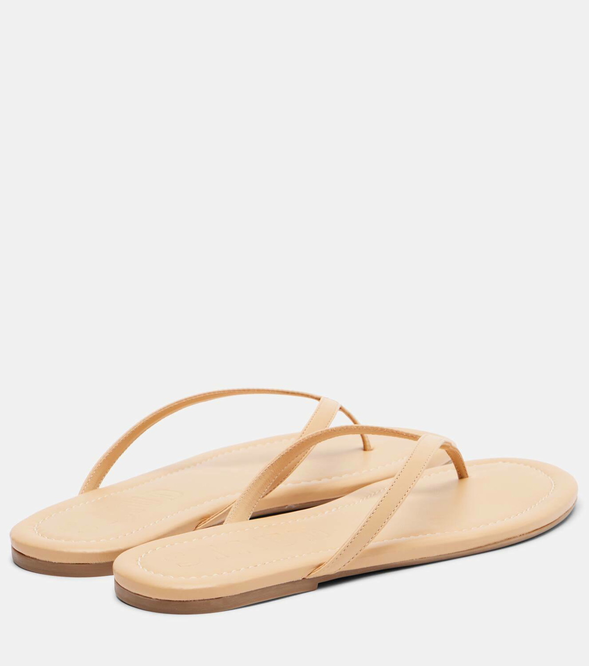 Staud Freja leather thong sandals