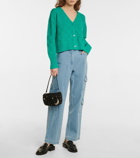 Staud - Easton high-rise wide-leg jeans