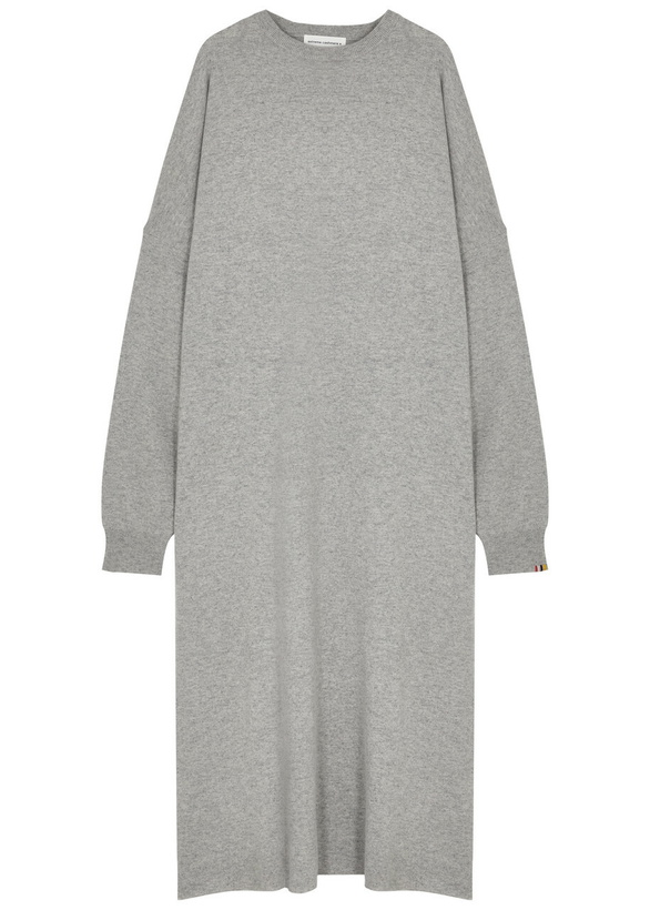 Photo: Extreme Cashmere N°289 May Cashmere-blend Maxi Dress - Grey - One Size