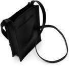 Alexander McQueen Black Mini Crossbody Messenger Bag