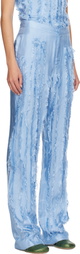 Edward Cuming Blue Scratch The Itch Trousers