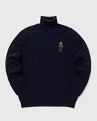 Polo Ralph Lauren Lsbearembtn Long Sleeve Pullover Blue - Mens - Pullovers