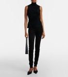 Stouls Carolyn mid-rise suede leggings