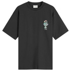 Drôle de Monsieur Men's Vase Logo T-Shirt in Black