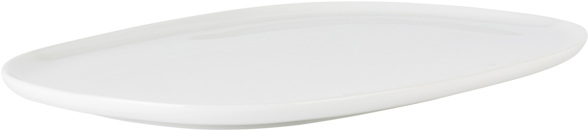 Alessi White Itsumo Oval Serving Plate
