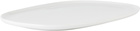 Alessi White Itsumo Oval Serving Plate