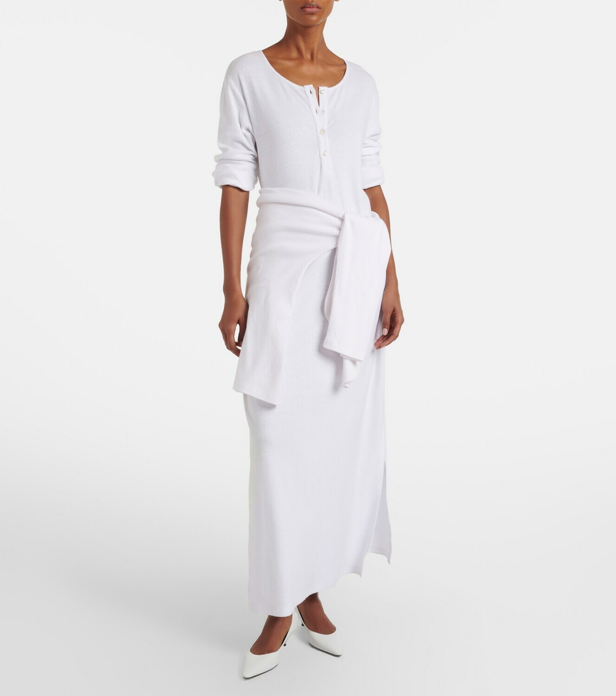 The Row Latoya cotton maxi dress