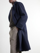 Paul Smith - Double-Breasted Wool-Twill Coat - Blue