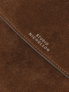 Studio Nicholson - Shiboru Suede Messenger Bag