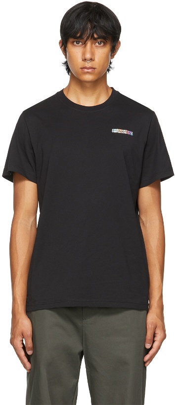 Photo: Coperni SSENSE Exclusive Black Oversized Logo T-Shirt