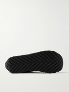 Bottega Veneta - Orbit Rubber, Mesh and Fishnet Sneakers - Black