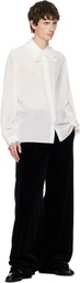 Valentino Black Velvet Trousers