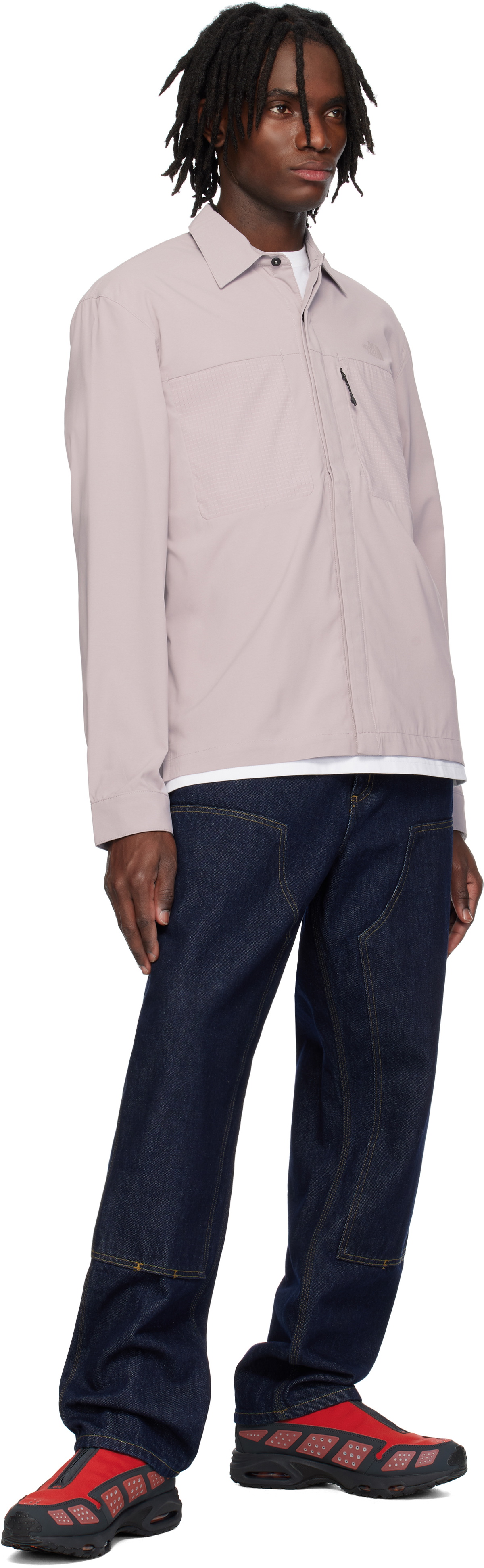 The North Face Taupe Long-Sleeve LIGHTRANGE Shirt